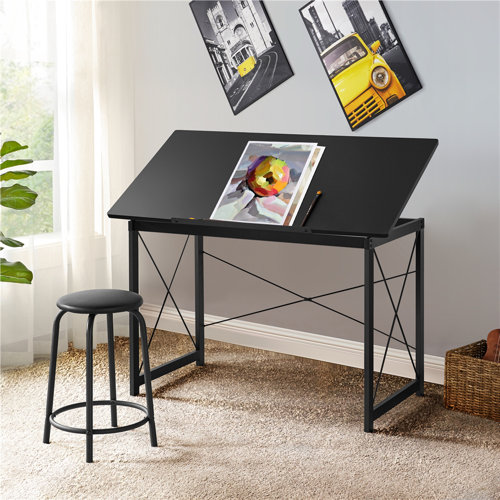 Inbox Zero Adjustable Tabletop Drafting Table & Reviews Wayfair